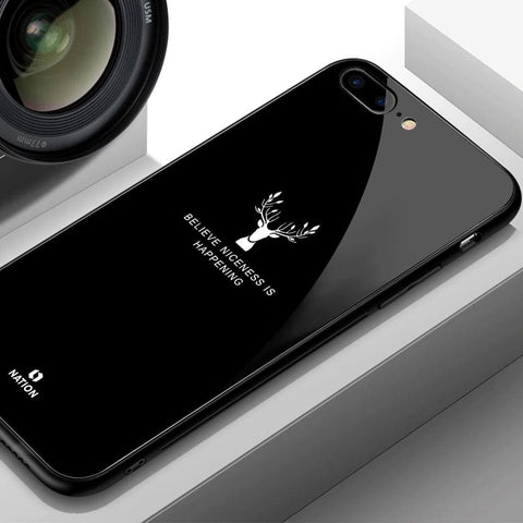iPhone 13 Mini Cover - Nice Series - HQ Ultra Shine Premium Infinity Glass Soft Silicon Borders Case
