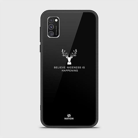 Samsung Galaxy A02s Cover - Nice Series - HQ Ultra Shine Premium Infinity Glass Soft Silicon Borders Case