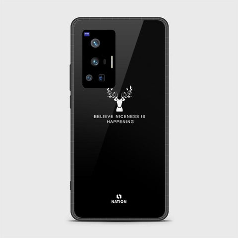 Vivo X70 Pro Cover - Nice Series - D218 - HQ Ultra Shine Premium Infinity Glass Soft Silicon Borders Case ( Fast Delivery )