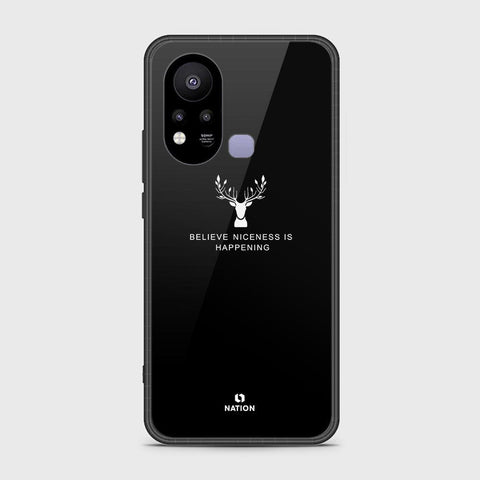 Infinix Hot 11s Cover- Nice Series - HQ Ultra Shine Premium Infinity Glass Soft Silicon Borders Case