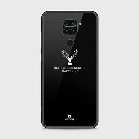 Xiaomi Redmi 10X 4G Cover - Nice Series - D159 - HQ Ultra Shine Premium Infinity Glass Soft Silicon Borders Case ( Fast Delivery )
