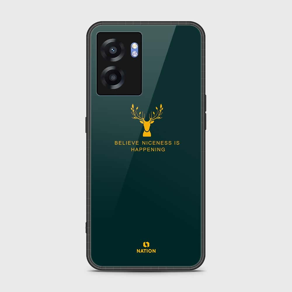 Realme Narzo 50 5G Cover- Nice Series - HQ Ultra Shine Premium Infinity Glass Soft Silicon Borders Case