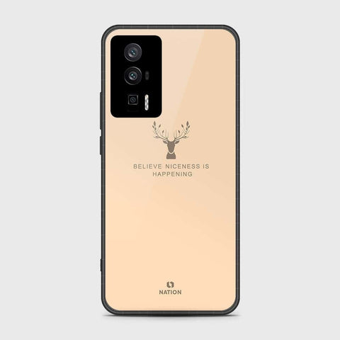 Xiaomi Redmi K60 Cover- Nice Series - HQ Ultra Shine Premium Infinity Glass Soft Silicon Borders Case