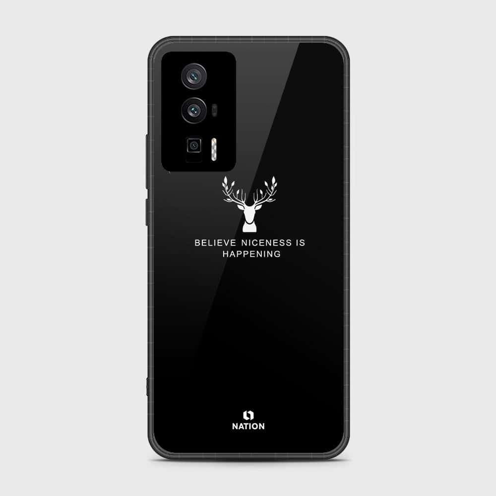 Xiaomi Poco F5 Pro Cover- Nice Series - HQ Ultra Shine Premium Infinity Glass Soft Silicon Borders Case (Fast Delivery)