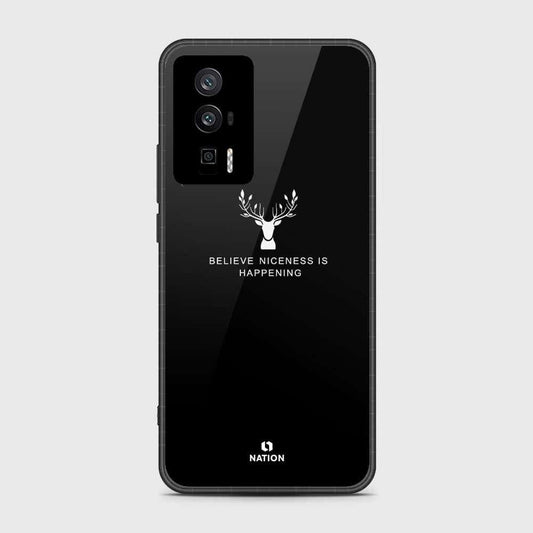 Xiaomi Poco F5 Pro Cover- Nice Series - HQ Ultra Shine Premium Infinity Glass Soft Silicon Borders Case (Fast Delivery)