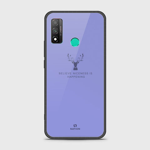 Huawei P smart 2020 Cover - Nice Series - HQ Ultra Shine Premium Infinity Glass Soft Silicon Borders Case