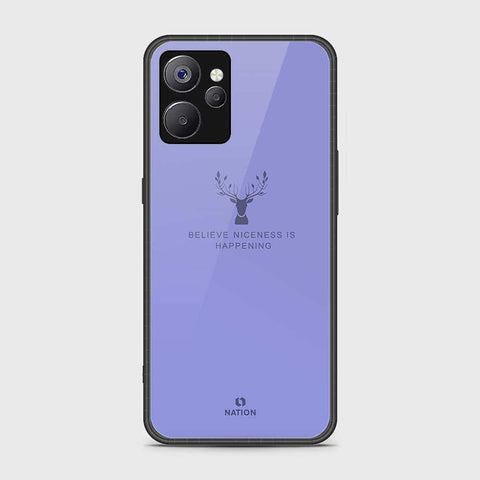 Realme 10T Cover- Nice Series - HQ Ultra Shine Premium Infinity Glass Soft Silicon Borders Case