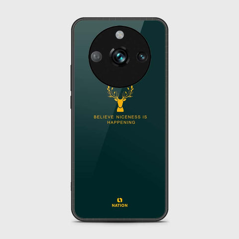 Realme 11 Pro Cover- Nice Series - HQ Ultra Shine Premium Infinity Glass Soft Silicon Borders Case