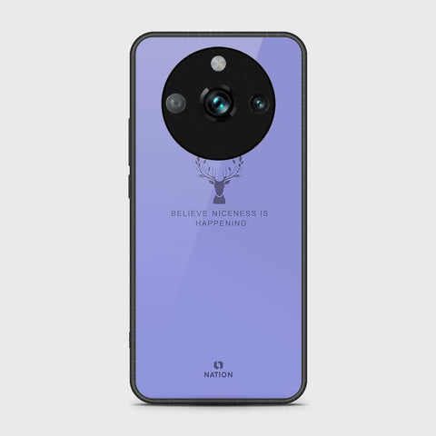 Realme 11 Pro Cover- Nice Series - HQ Ultra Shine Premium Infinity Glass Soft Silicon Borders Case