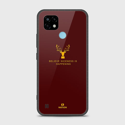 Realme C21 Cover- Nice Series - HQ Premium Shine Durable Shatterproof Case