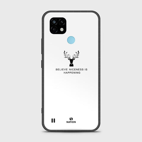 Realme C21 Cover- Nice Series - HQ Premium Shine Durable Shatterproof Case