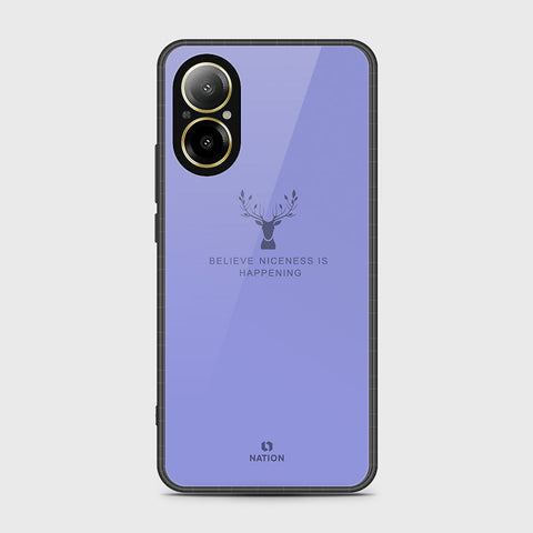 Realme C67 4G Cover- Nice Series - HQ Ultra Shine Premium Infinity Glass Soft Silicon Borders Case