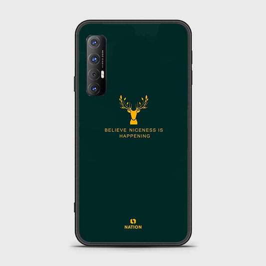 Oppo Reno 3 Pro 5G Cover - Nice Series - HQ Ultra Shine Premium Infinity Glass Soft Silicon Borders Case