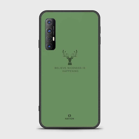 Oppo Reno 3 Pro 5G Cover - Nice Series - HQ Ultra Shine Premium Infinity Glass Soft Silicon Borders Case