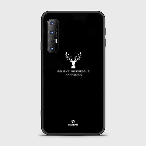 Oppo Reno 3 Pro 5G Cover - Nice Series - HQ Ultra Shine Premium Infinity Glass Soft Silicon Borders Case
