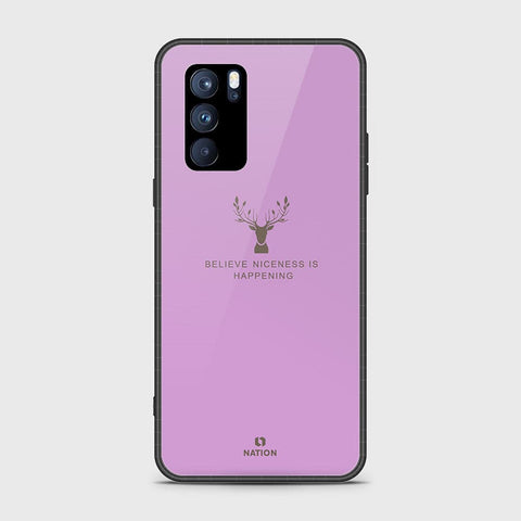 Oppo Reno 6 Pro 5G Cover - Nice Series - HQ Ultra Shine Premium Infinity Glass Soft Silicon Borders Case