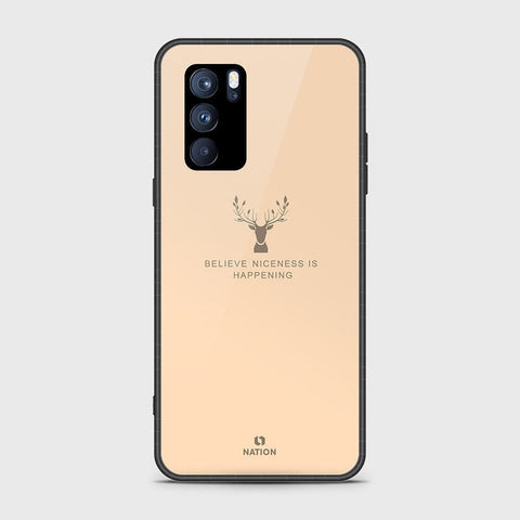 Oppo Reno 6 Pro 5G Cover - Nice Series - HQ Ultra Shine Premium Infinity Glass Soft Silicon Borders Case