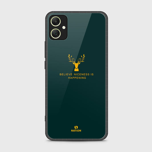 Samsung Galaxy A05 Cover- Nice Series - HQ Ultra Shine Premium Infinity Glass Soft Silicon Borders Case (Fast Delivery)