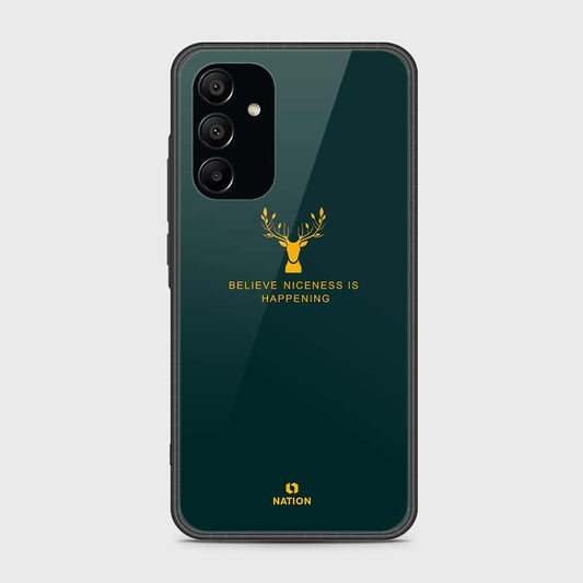 Samsung Galaxy A15 4G Cover- Nice Series - HQ Ultra Shine Premium Infinity Glass Soft Silicon Borders Case (Fast Delivery)