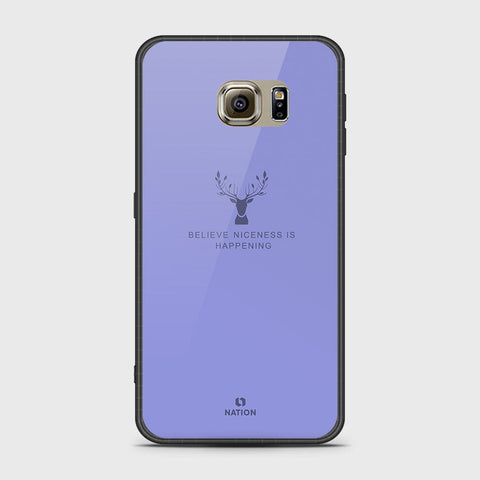 Samsung Galaxy S6 Cover- Nice Series - HQ Ultra Shine Premium Infinity Glass Soft Silicon Borders Case
