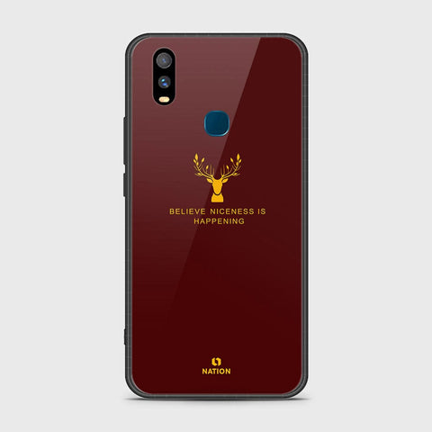 Vivo Y11 2019 Cover- Nice Series - HQ Ultra Shine Premium Infinity Glass Soft Silicon Borders Case