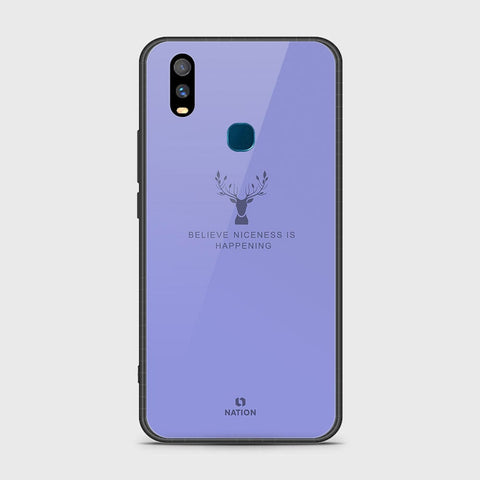 Vivo Y11 2019 Cover- Nice Series - HQ Ultra Shine Premium Infinity Glass Soft Silicon Borders Case