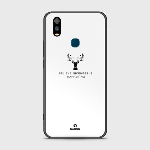 Vivo Y11 2019 Cover- Nice Series - HQ Ultra Shine Premium Infinity Glass Soft Silicon Borders Case