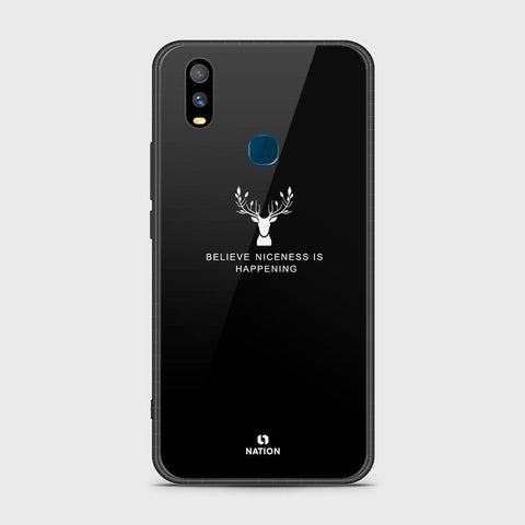 Vivo Y11 2019 Cover- Nice Series - HQ Ultra Shine Premium Infinity Glass Soft Silicon Borders Case