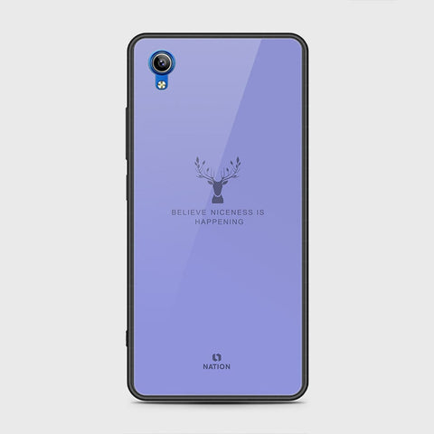 Vivo Y91C Cover - Nice Series - HQ Ultra Shine Premium Infinity Glass Soft Silicon Borders Case