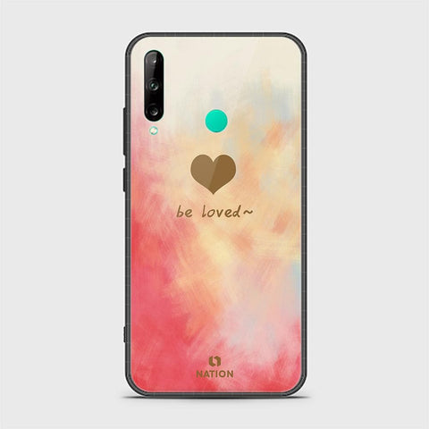 Honor 9C Cover - ONation Heart Series - HQ Ultra Shine Premium Infinity Glass Soft Silicon Borders Case