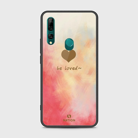 Honor 9X Cover - ONation Heart Series - HQ Ultra Shine Premium Infinity Glass Soft Silicon Borders Case