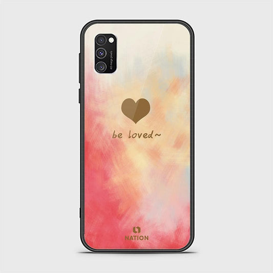 Samsung Galaxy A03s Cover - ONation Heart Series - HQ Ultra Shine Premium Infinity Glass Soft Silicon Borders Case
