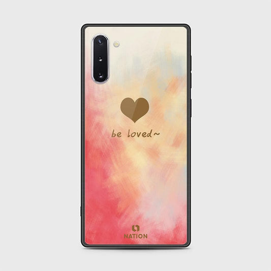 Samsung Galaxy Note 10 Cover - Onation Heart Series - HQ Ultra Shine Premium Infinity Glass Soft Silicon Borders Case