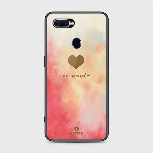 Oppo F9 / F9 Pro Cover - Onation Heart Series - HQ Ultra Shine Premium Infinity Glass Soft Silicon Borders Case