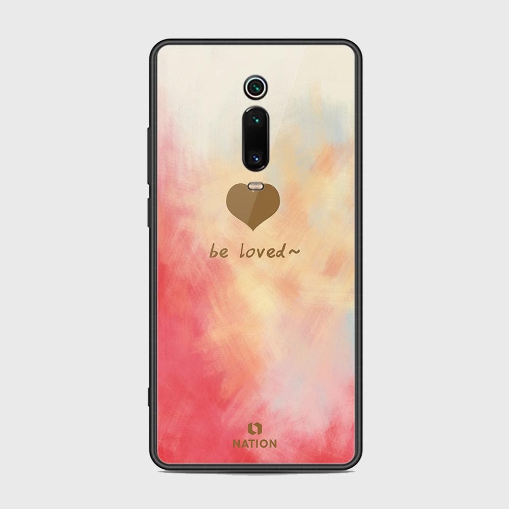 Xiaomi Mi 9T Cover - Onation Heart Series - HQ Ultra Shine Premium Infinity Glass Soft Silicon Borders Case