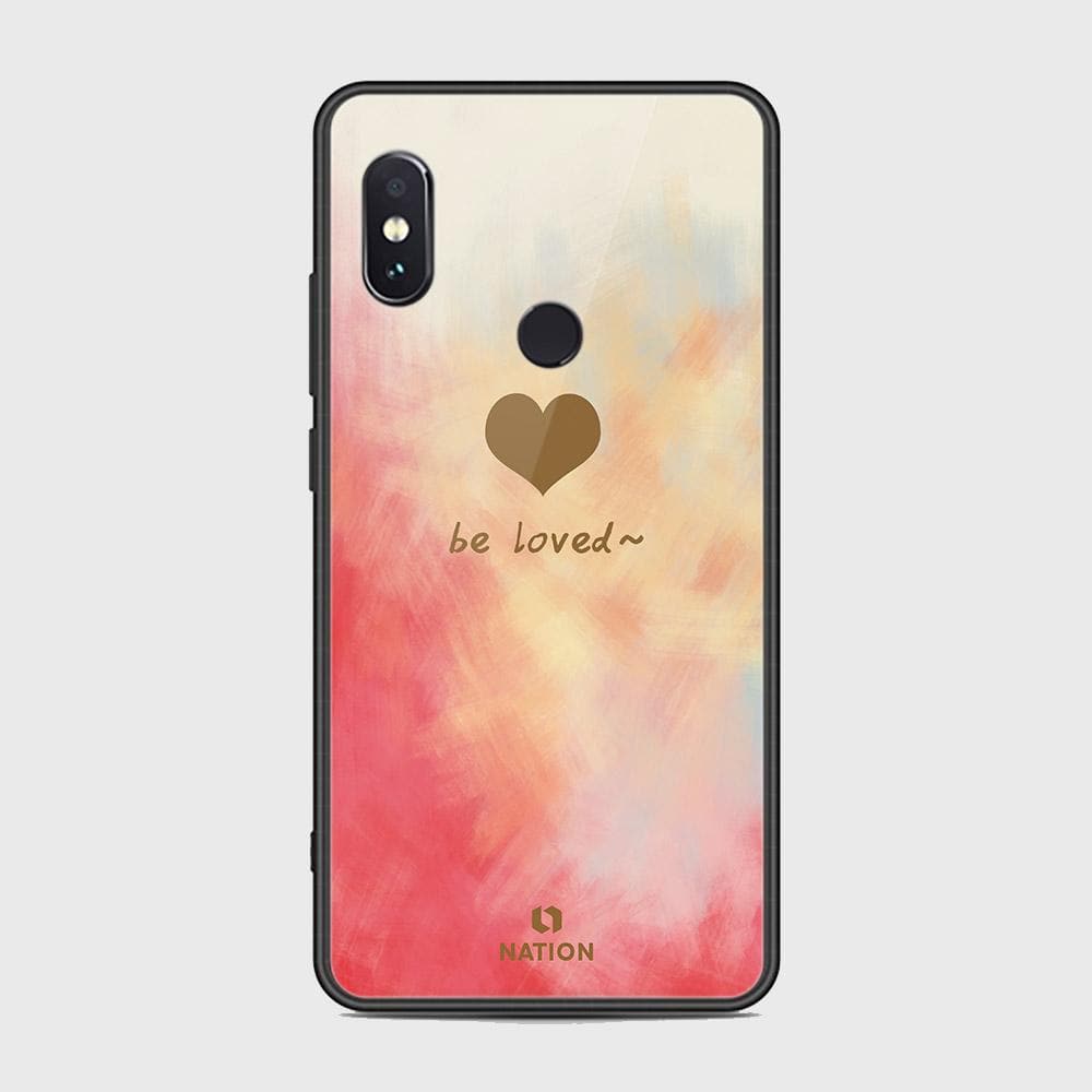 Xiaomi Redmi Note 5 Pro Cover - Onation Heart Series - HQ Ultra Shine Premium Infinity Glass Soft Silicon Borders Case