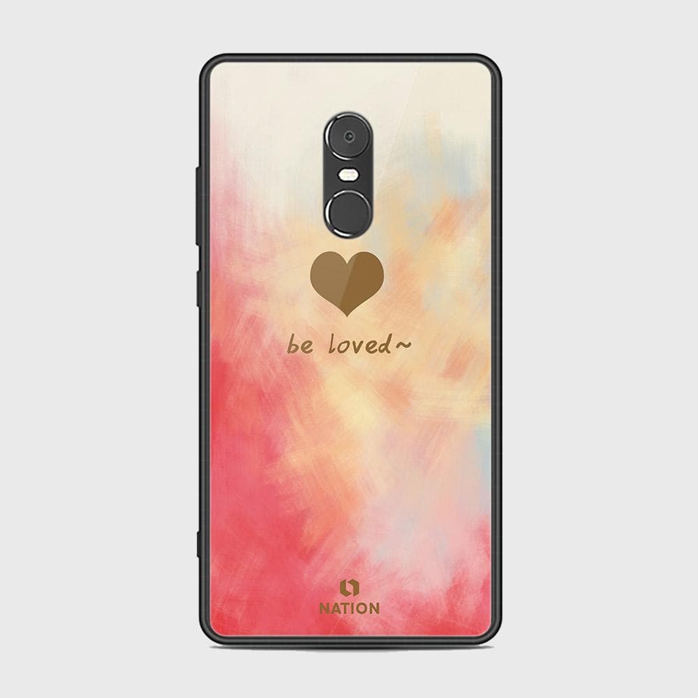 Xiaomi Redmi Note 4 / 4X Cover - Onation Heart Series - HQ Ultra Shine Premium Infinity Glass Soft Silicon Borders Case