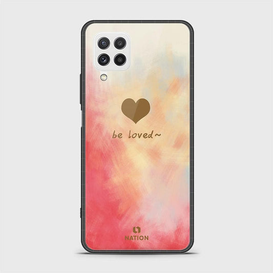 Samsung Galaxy M32 Cover - Onation Heart Series - HQ Ultra Shine Premium Infinity Glass Soft Silicon Borders Case