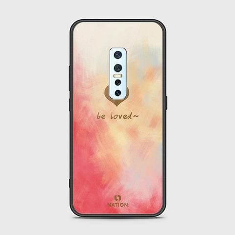 Vivo V17 Pro Cover - ONation Heart Series - HQ Ultra Shine Premium Infinity Glass Soft Silicon Borders Case