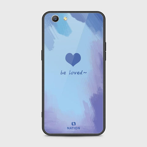 Oppo F1S Cover - ONation Heart Series - HQ Ultra Shine Premium Infinity Glass Soft Silicon Borders Case