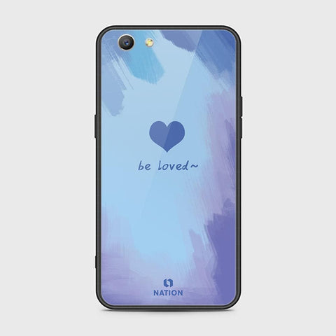 Oppo F1S Cover - ONation Heart Series - HQ Ultra Shine Premium Infinity Glass Soft Silicon Borders Case