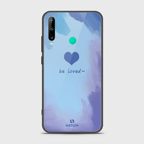 Honor 9C Cover - ONation Heart Series - HQ Ultra Shine Premium Infinity Glass Soft Silicon Borders Case