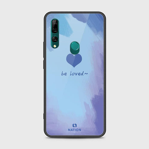 Honor 9X Cover - ONation Heart Series - HQ Ultra Shine Premium Infinity Glass Soft Silicon Borders Case