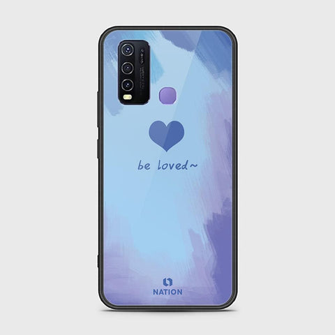 Vivo Y50 Cover - ONation Heart Series - HQ Ultra Shine Premium Infinity Glass Soft Silicon Borders Case