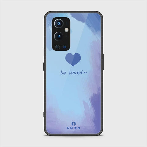 OnePlus 9 Pro Cover - ONation Heart Series - HQ Ultra Shine Premium Infinity Glass Soft Silicon Borders Case