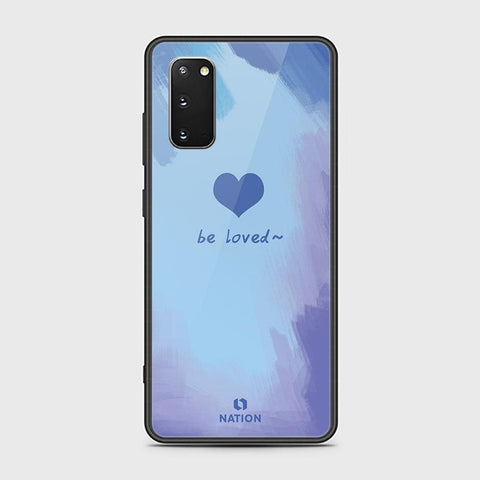 Samsung Galaxy S20 Plus Cover - ONation Heart Series - HQ Ultra Shine Premium Infinity Glass Soft Silicon Borders Case