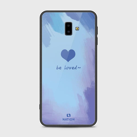 Samsung Galaxy J6 Plus 2018 Cover - Onation Heart Series - HQ Ultra Shine Premium Infinity Glass Soft Silicon Borders Case