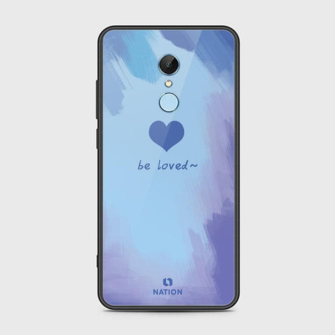 Redmi 5 Plus Cover - Onation Heart Series - HQ Ultra Shine Premium Infinity Glass Soft Silicon Borders Case