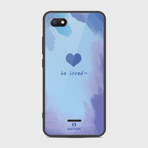 Xiaomi Redmi 6A Cover - Onation Heart Series - HQ Ultra Shine Premium Infinity Glass Soft Silicon Borders Case