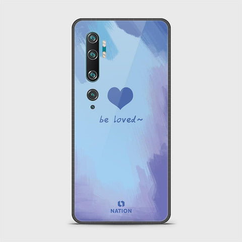 Xiaomi Mi Note 10 Cover - Onation Heart Series - HQ Ultra Shine Premium Infinity Glass Soft Silicon Borders Case